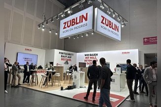 Zu sehen ist der Messestand Züblin auf dem Bautechnik-Tag 2025