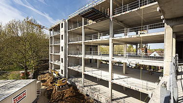 EBH Eschborn außenansicht auf die Stockwerke