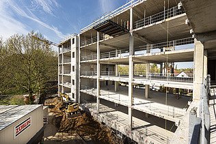 EBH Eschborn außenansicht auf die Stockwerke