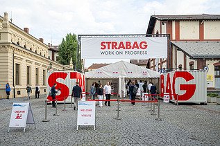 STRABAG Eingang zum Innovation Day 26