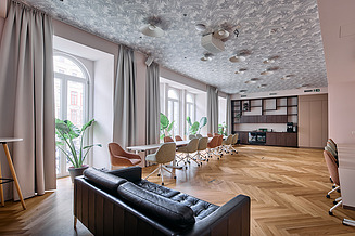 Foto vom Gemeinschaftsraum in der Praterstraße