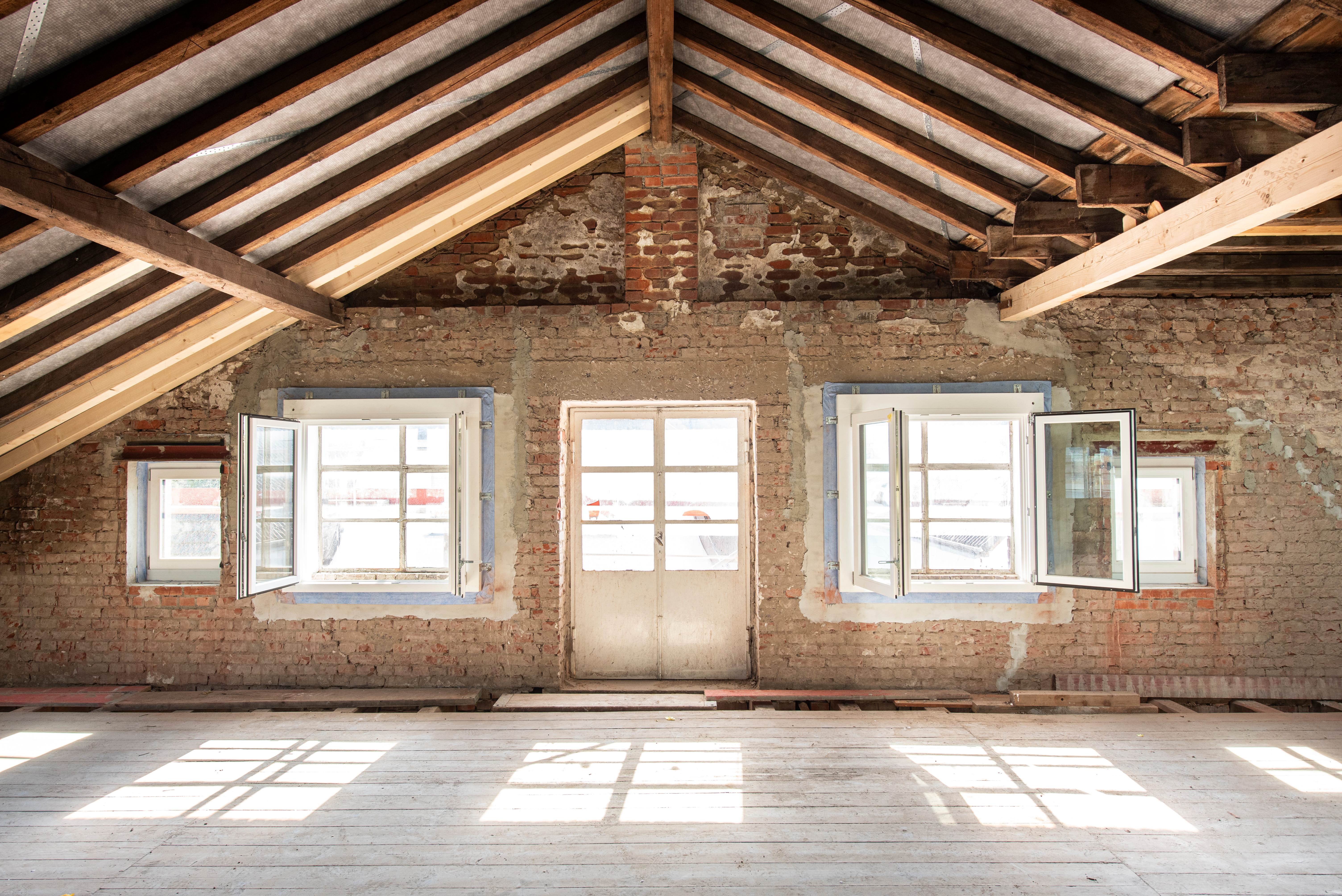 Lichtdurchfluteter Raum Seidelsche Höfe