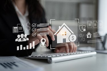 Grafische Visualisierung überhalb Tastatur