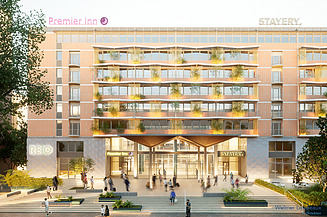 re:o Berlin Visualisierung der Fassade