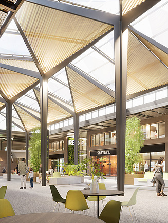 Visualisierung re:o Berlin innebereich