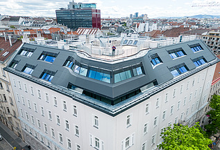 Bild von Drohnenflug Außenansicht Mayerhofgasse