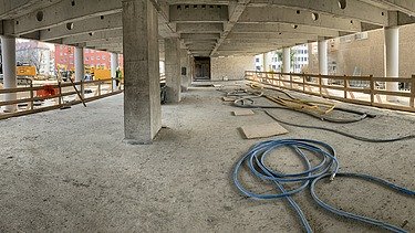 Zu sehen umbauten des Bauen im Bestand Projektes TAK-Telekomareal  Konstanz