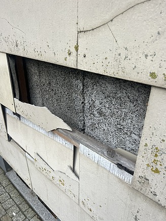 Zu sehen ist die Hausfassade des Bauen im Bestand-Projektes Wohnhaus Eriskirch