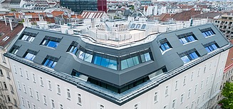 Bild von Drohnenflug Außenansicht Mayerhofgasse