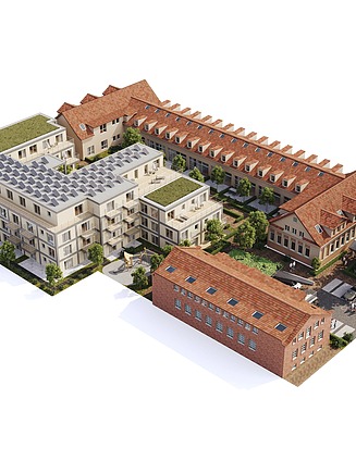 Visualisierung Seidelsche Höfe schräg von oben 