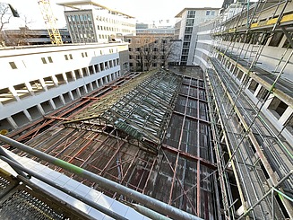 Umbau am IHK Gebäude Außenansicht